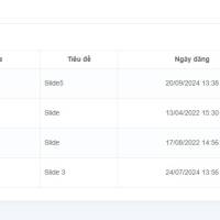 Hướng dẫn thêm mới và đổi hình slide trên cms Nitsoft CMS