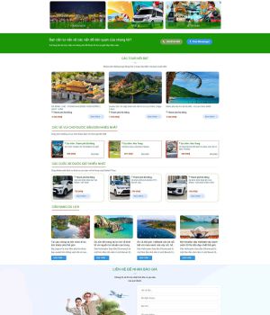Hệ thống website du lịch